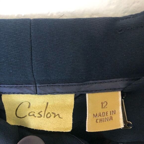 Caslon Full Lining blue dress pants Size 12 - Picture 4 of 7